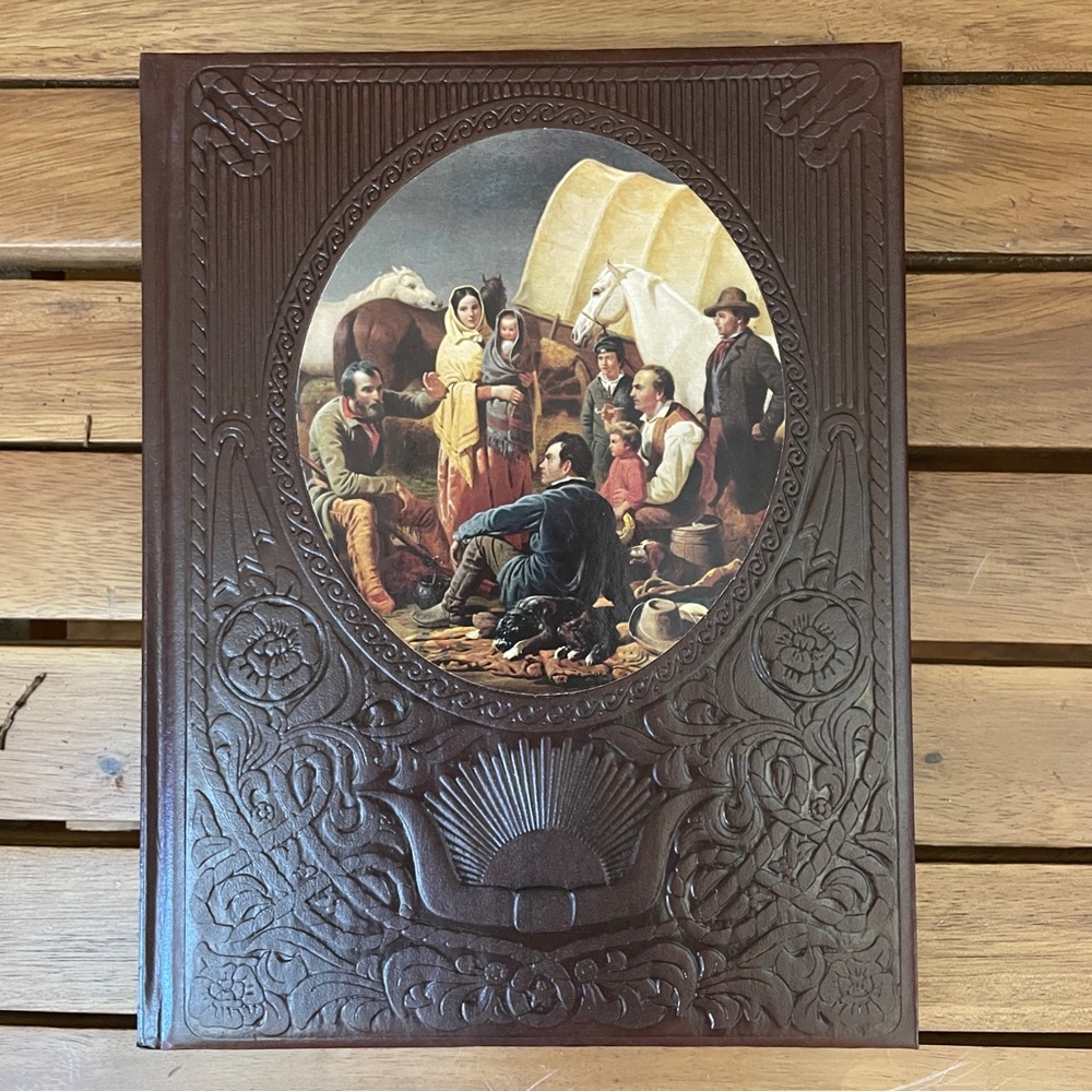 Vintage 1974 Time-Life Book The Old West The Pioneers Leatherette Hardcover Book